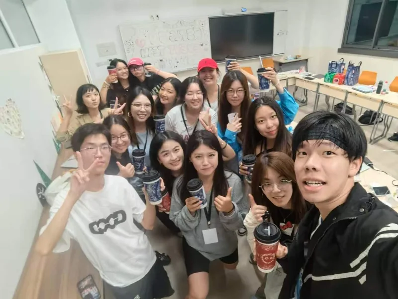 与朋友的日常合影